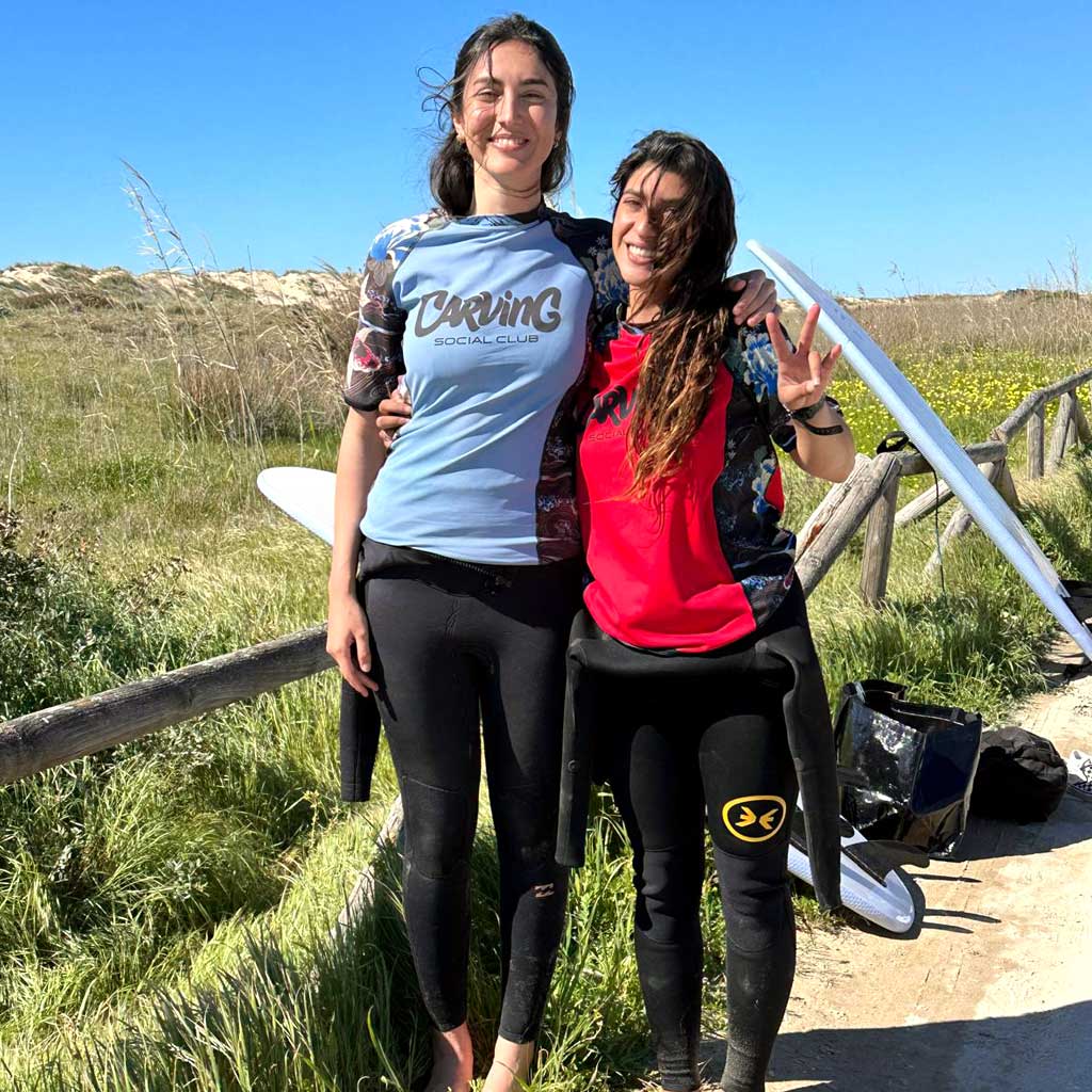Clase privada de surf en El Palmar con atención personalizada