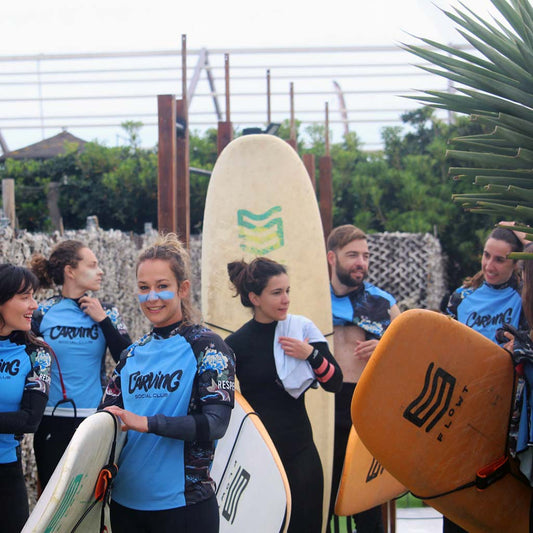 Surfcamp 2 al 7 de Enero 2024 | Playa El Palmar - Carving Social Club