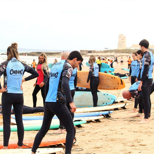 19 al 21 de Julio | Surfcamp de Verano para adultos en El Palmar - Carving Social Club