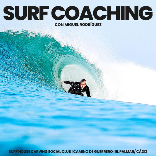 Surf Coaching con Miguel Rodríguez en El Palmar