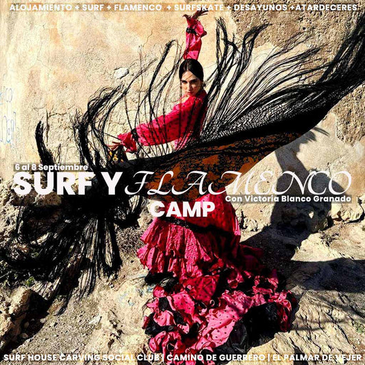 Surf & Flamenco Camp en El Palmar | 6 al 8 de Sept. 2024 - Carving Social Club