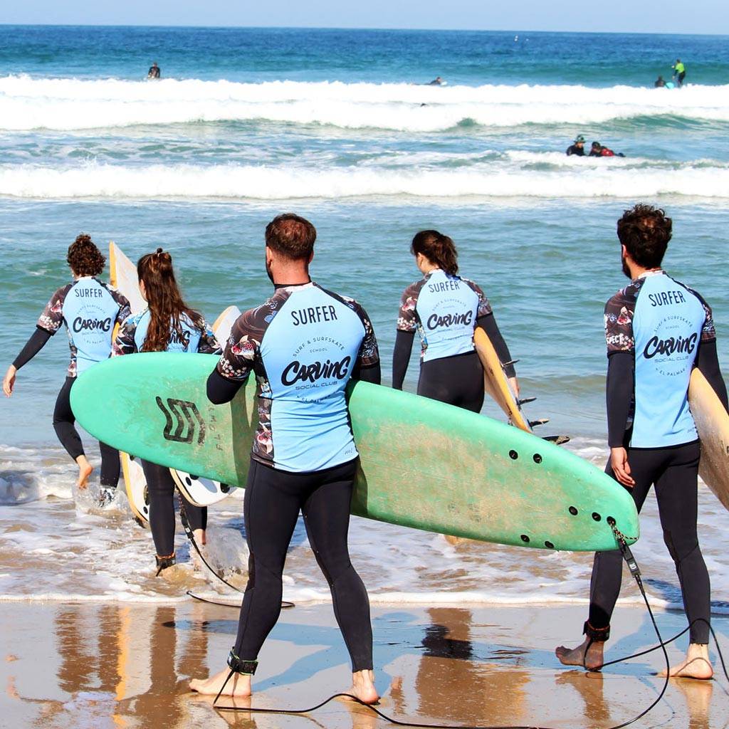 Surfcamp del 18 al 20 de Octubre 2024 en El Palmar - Carving Social Club