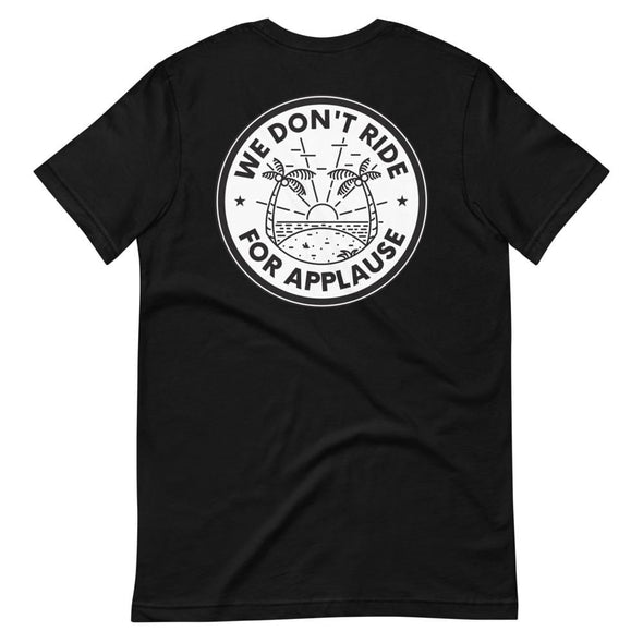 Camiseta negra de manga corta unisex con dibujo en la espalda - Carving Social Club