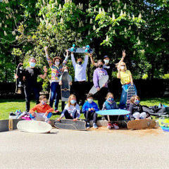 Carving Social Club Clases Clase Surfskate Grupal Padres | Nivel Básico | Parque del Retiro