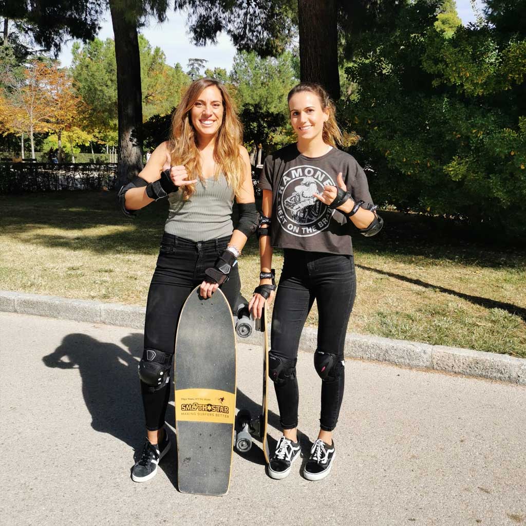 Clase Grupal Surfskate | Nivel Básico | Parque del Retiro - Carving Social Club